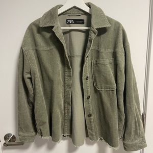 Zara green jacket